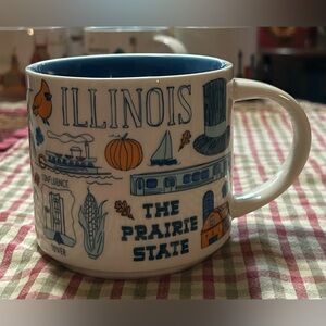 Starbucks Illinois 14oz Been There Series Mug 2017